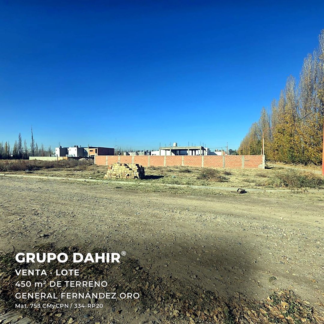 Lote en Ken Lumar, General Fernández Oro — foto 1