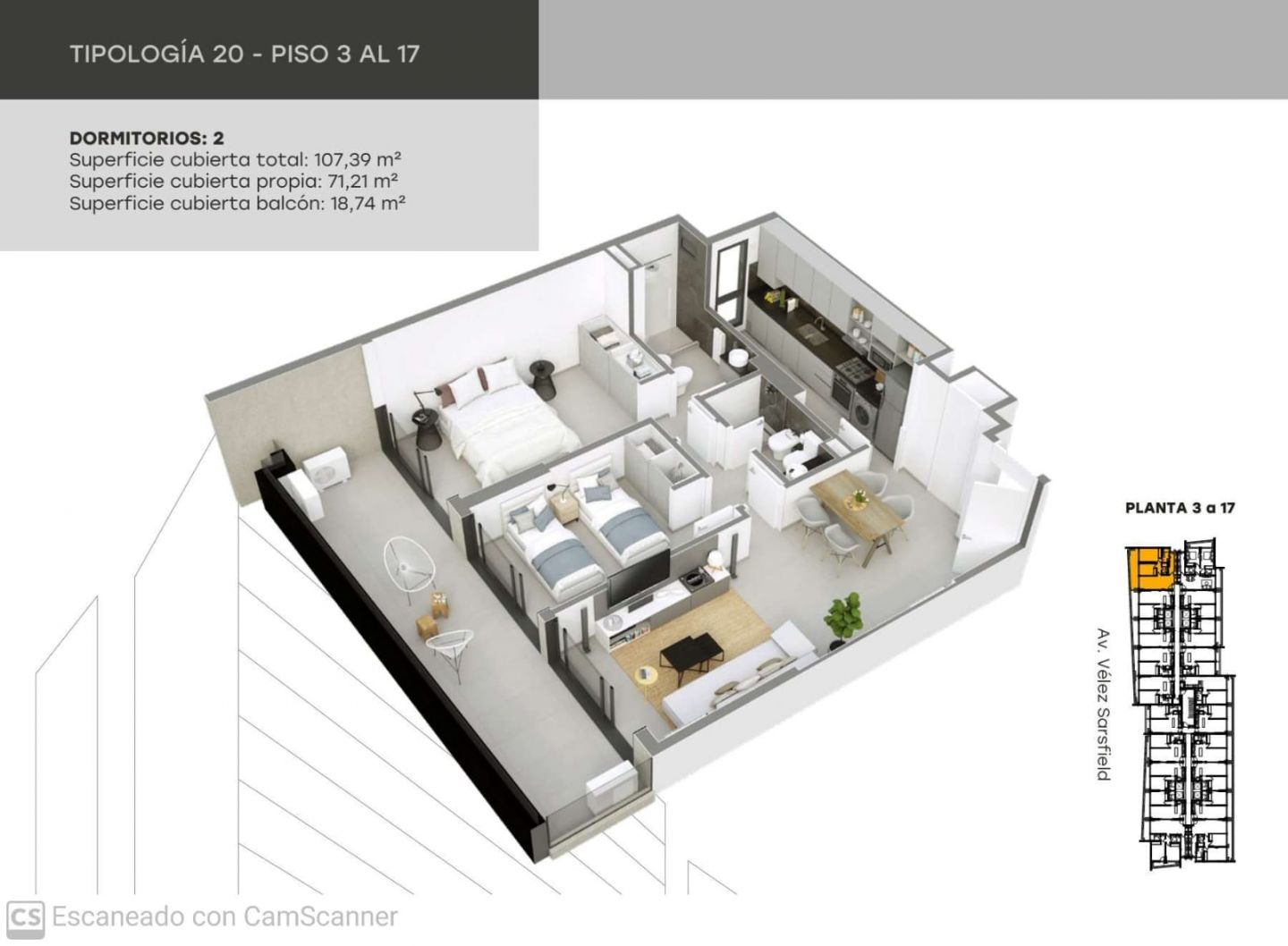Departamento en Venta en Cordoba, Cordoba