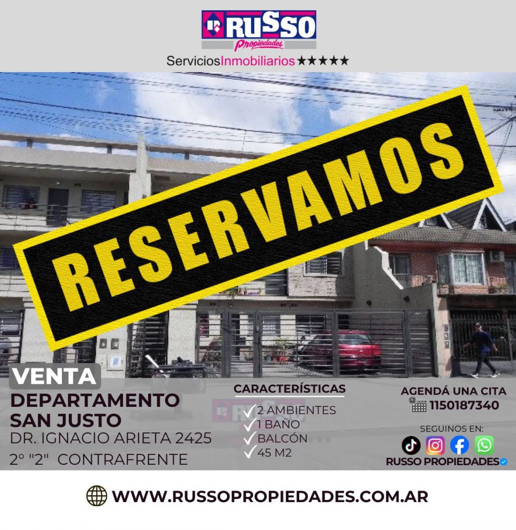 Departamento en ARIETA, DR. IGNA 2400