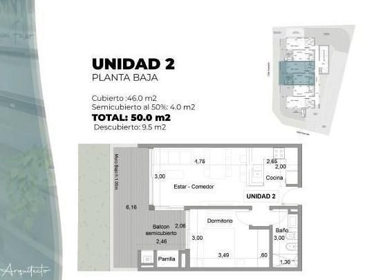 Departamento en venta Pinamar 2 ambientes