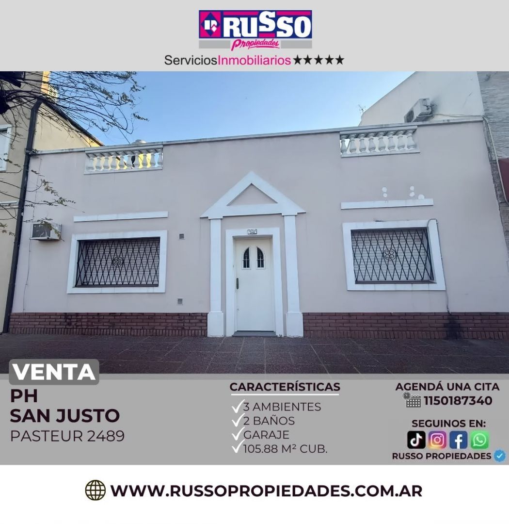 Departamento en PASTEUR 2400