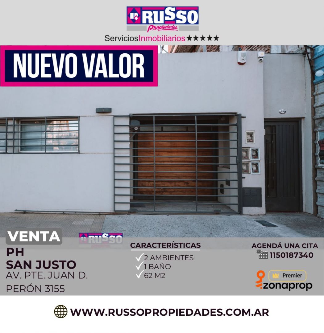 Departamento en PERON, AV. PTE.  3100