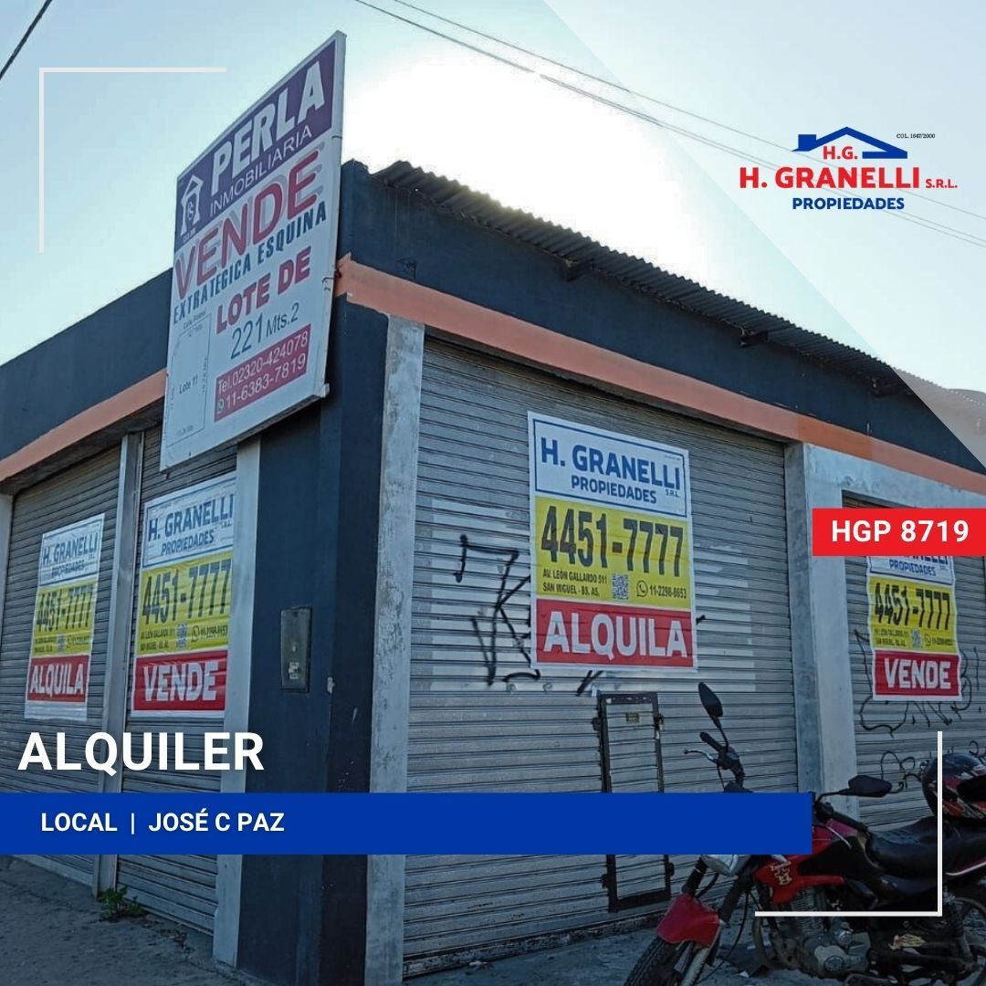 LOCAL EN ALQUILER