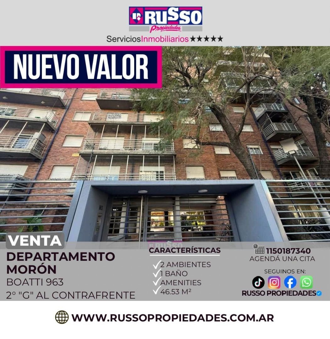 Departamento en BOATTI 900
