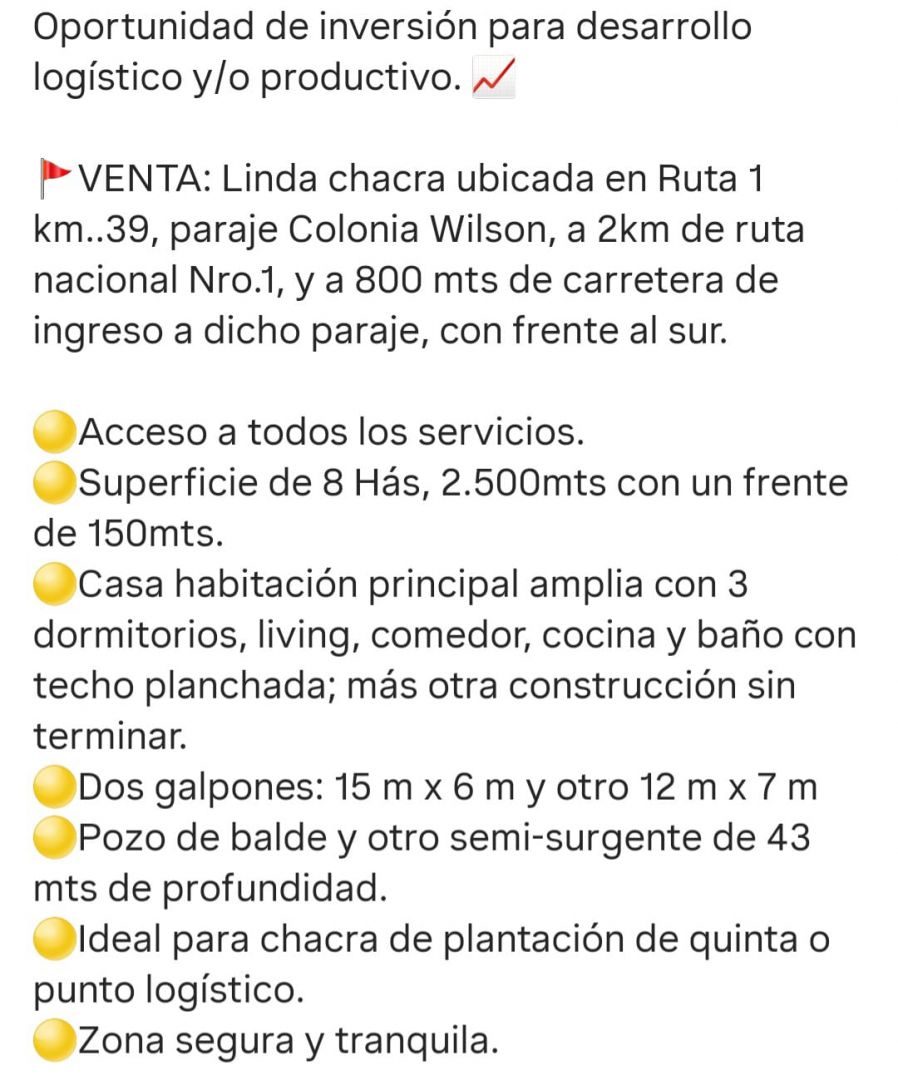 Lote EN VENTA
