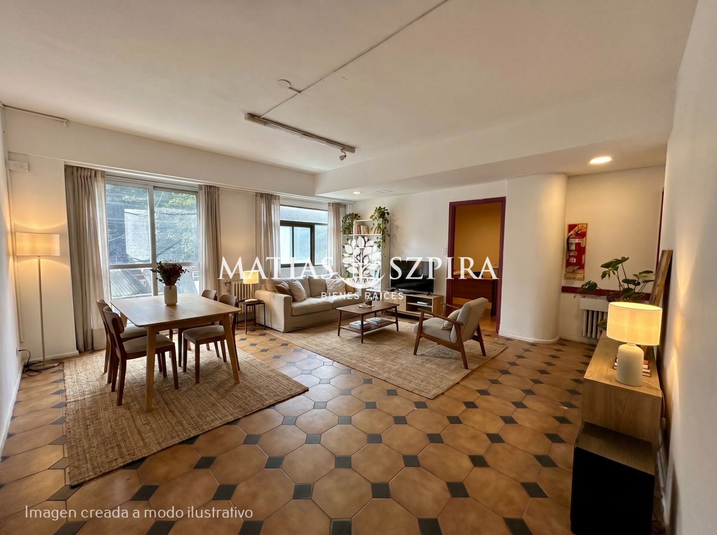 Imagen del interior de la vivienda