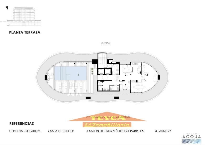 Departamento en venta Pinamar 2 ambientes
