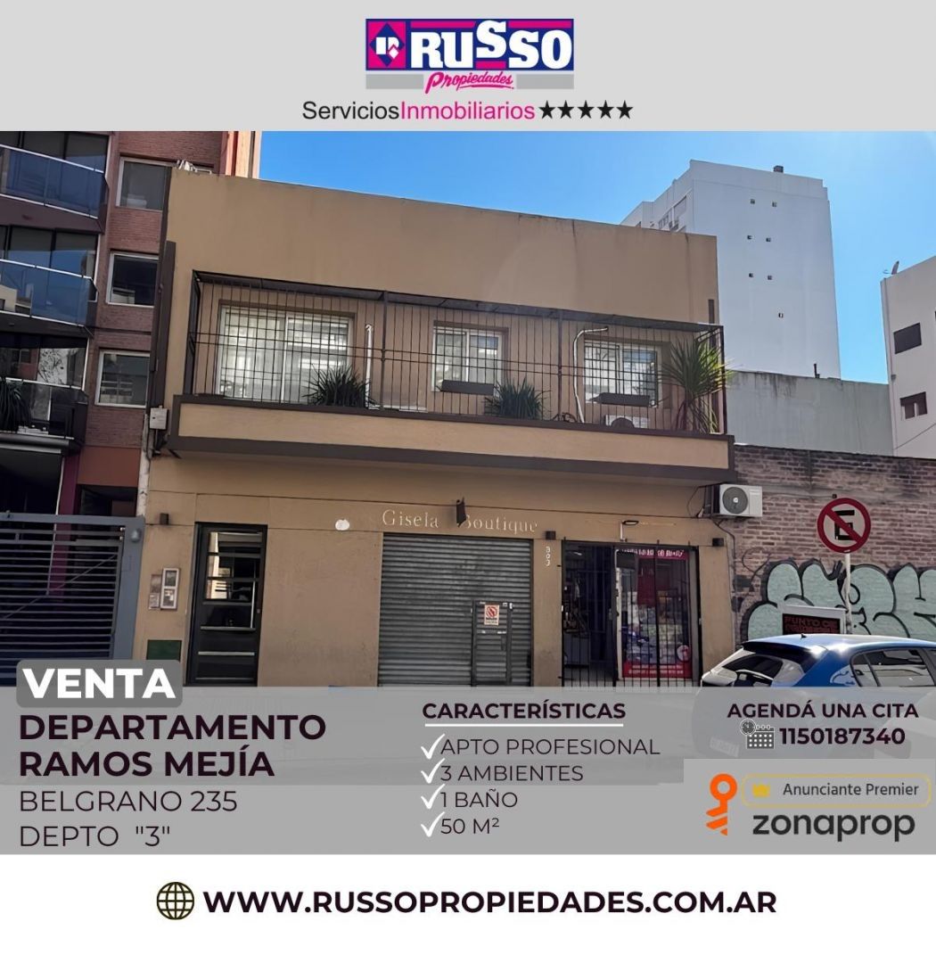 Departamento en BELGRANO 200