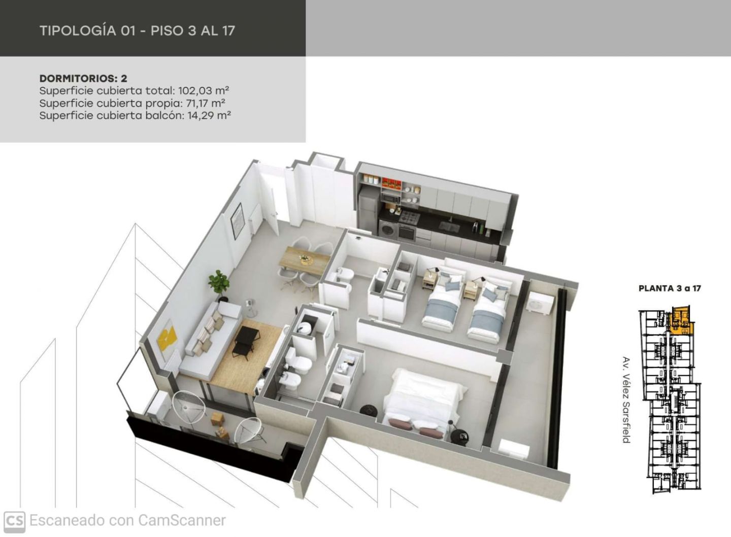 Departamento en Venta en Cordoba, Cordoba