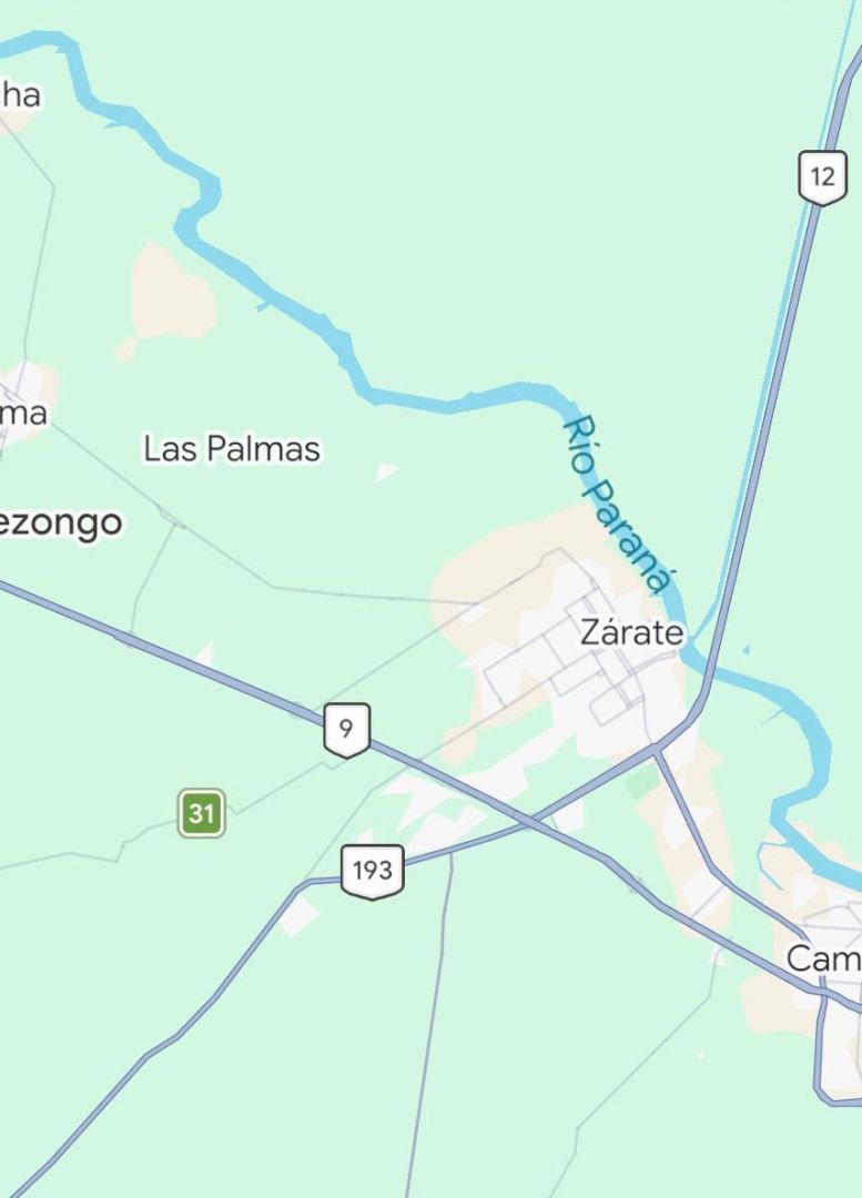 Campo en Venta en Zarate, G.B.A. Zona Norte