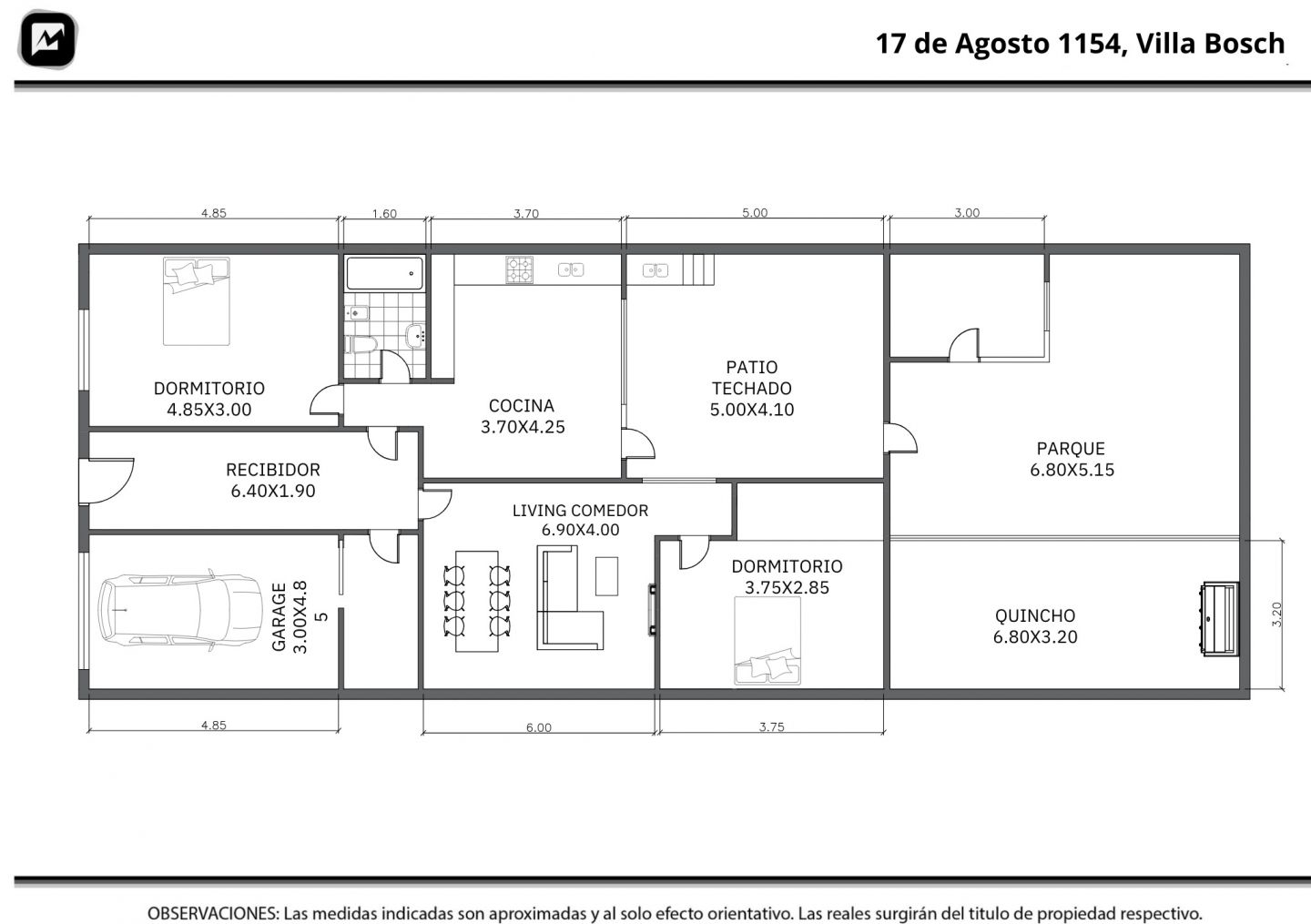 Casa en Venta en Tres de Febrero, G.B.A. Zona Oeste