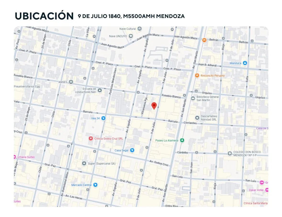 Departamento en Venta en Capital, Mendoza