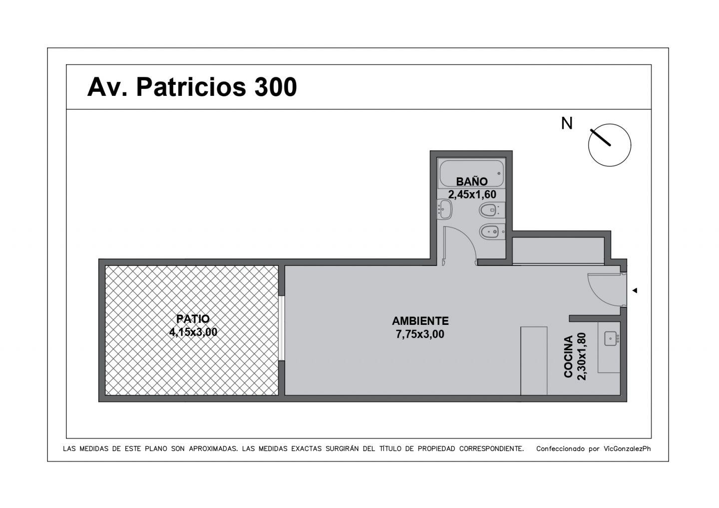Departamento en Venta en Barracas, Capital Federal