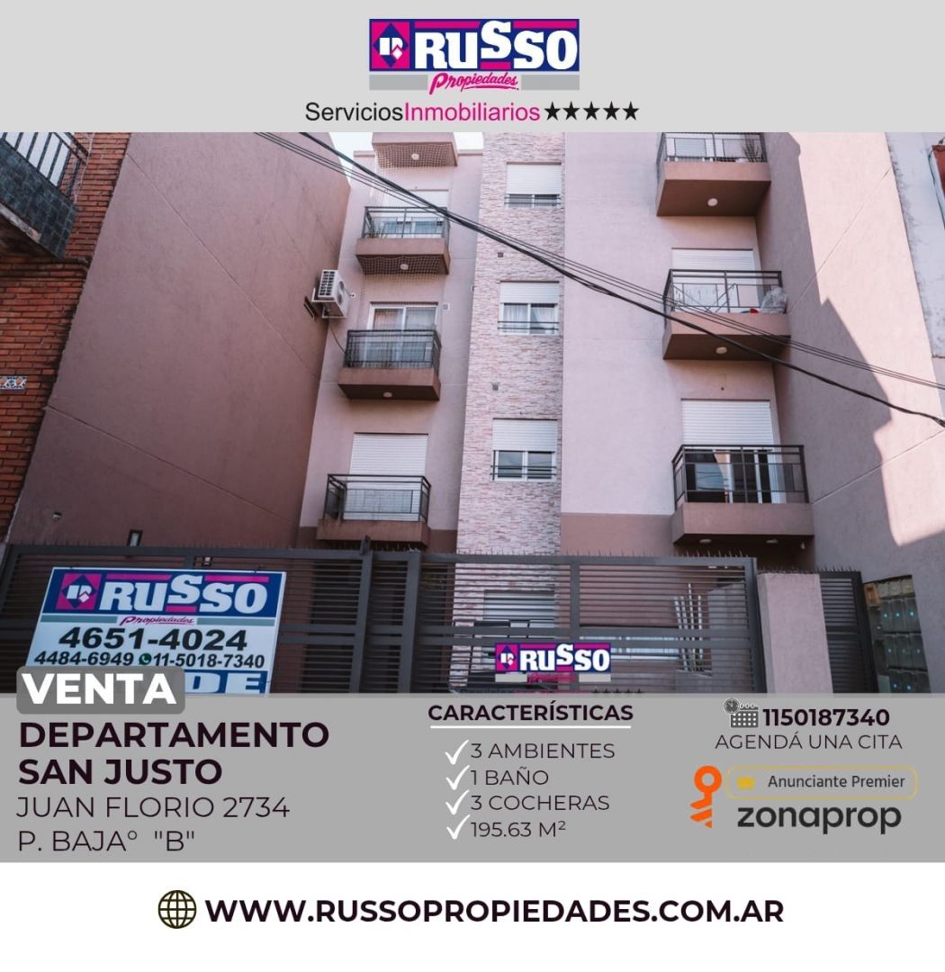 Departamento en FLORIO, JUAN 2700