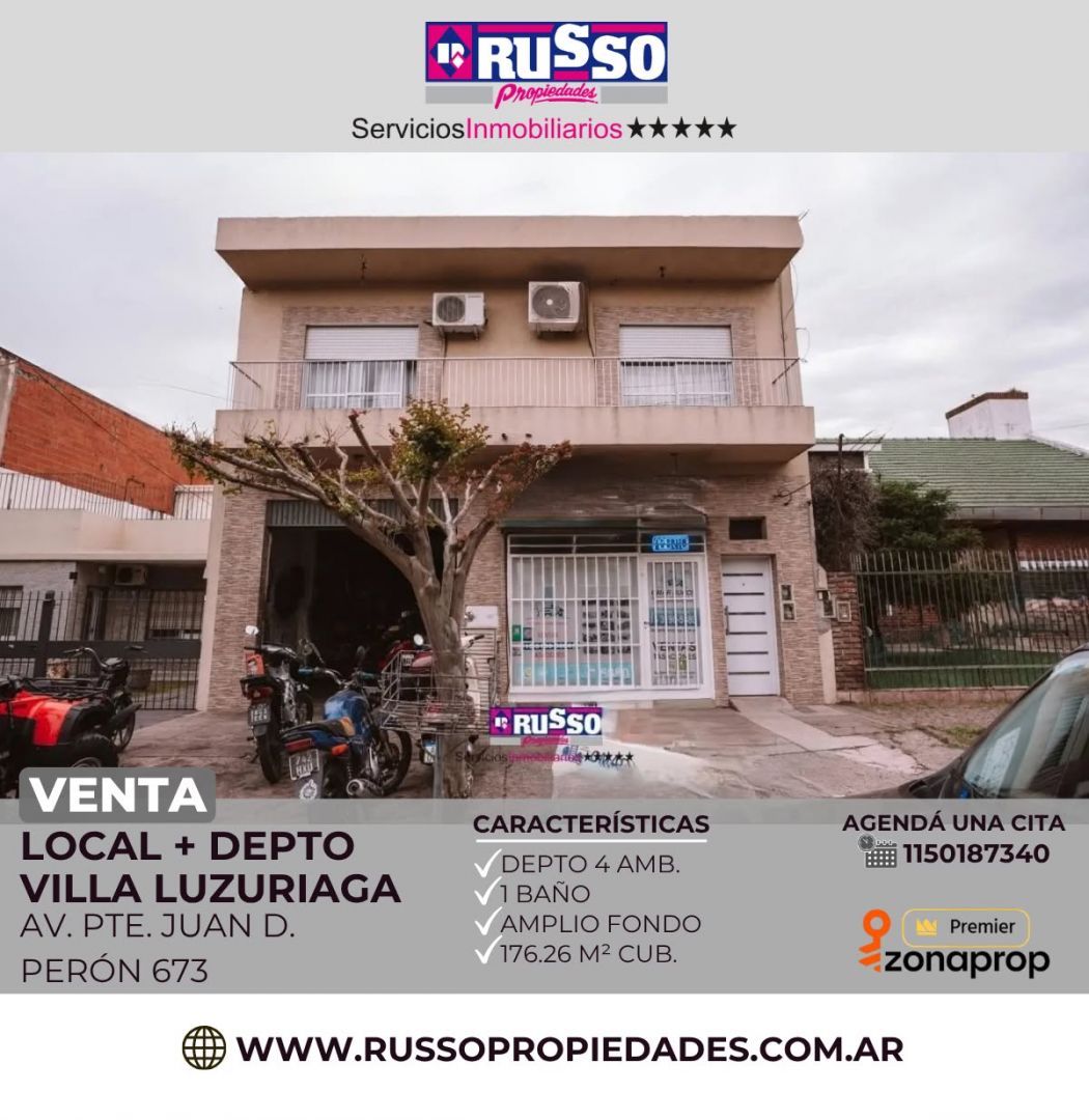 Departamento en PERON, AV. PTE.  600