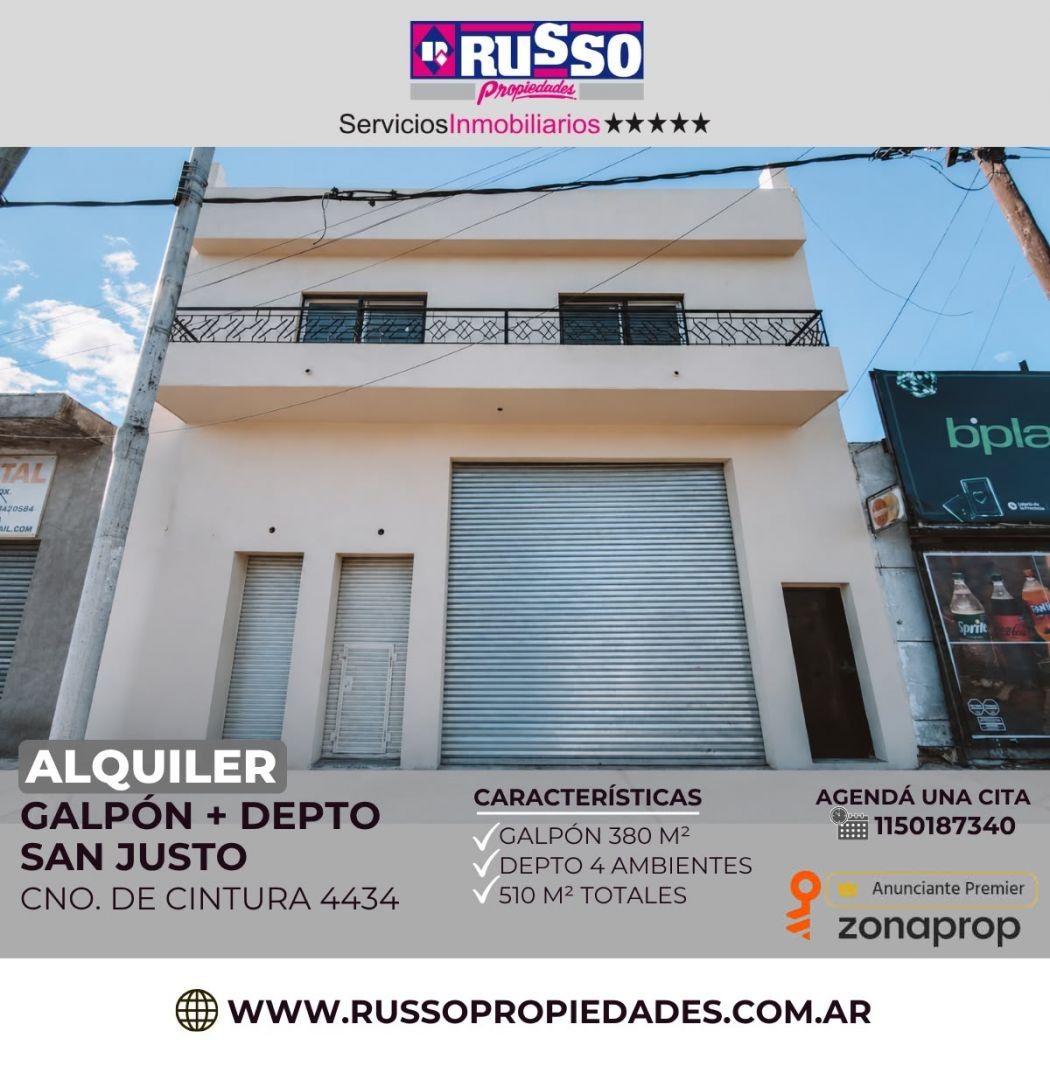 Galpon en CNO. DE CINTURA 4400