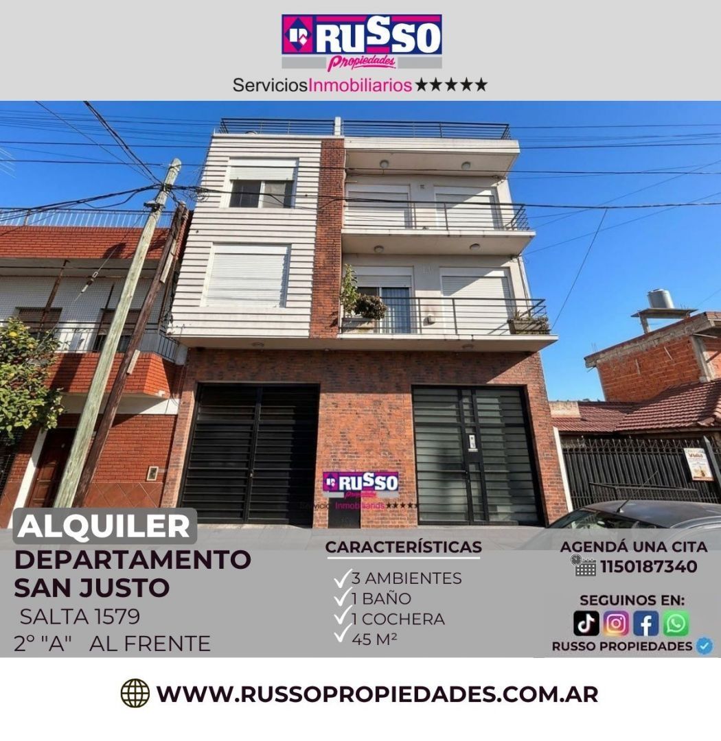 Departamento en SALTA 1500
