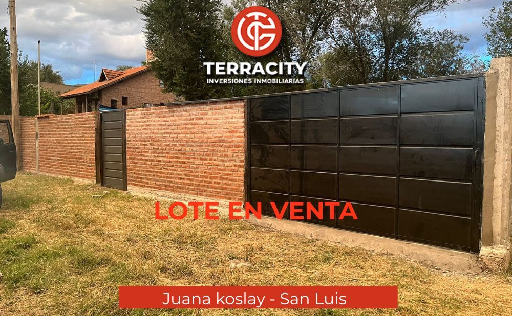 Lote en venta 