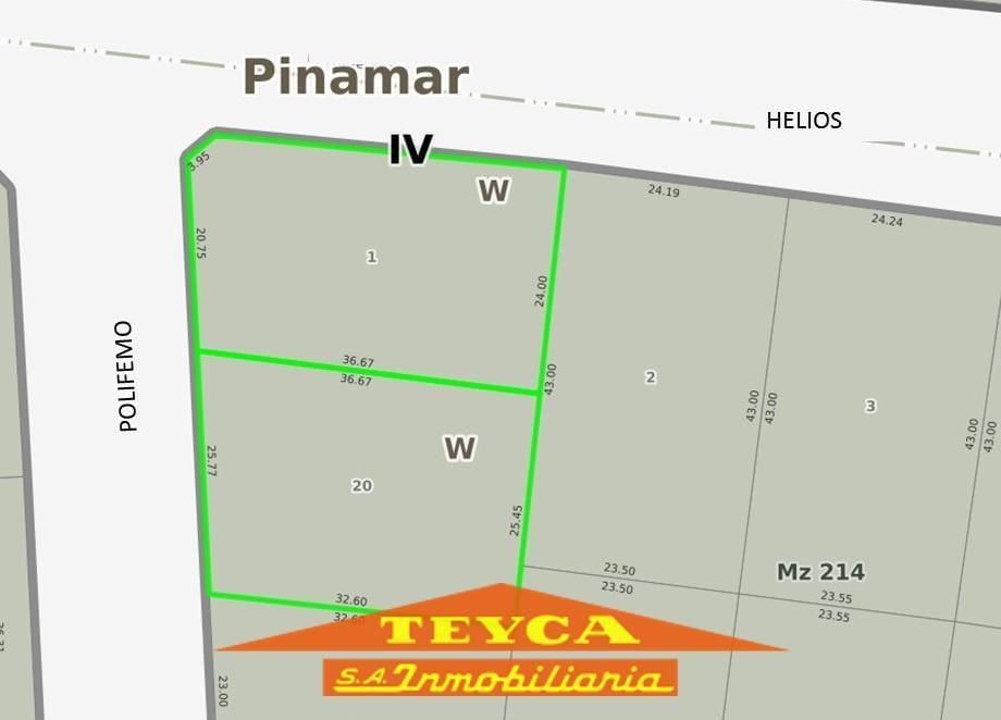 Lote en venta Norte 0 ambientes