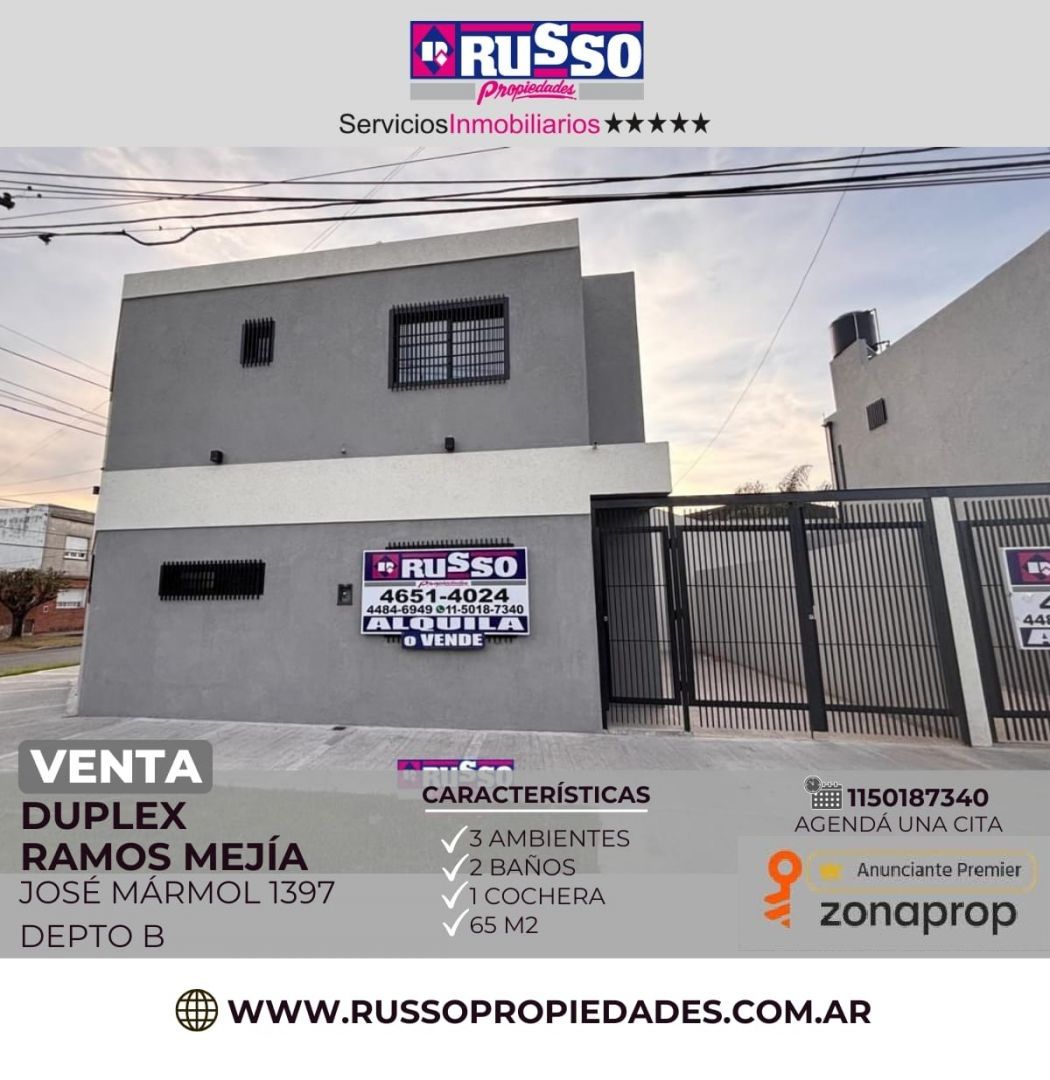 Departamento en MARMOL, JOSE 1300
