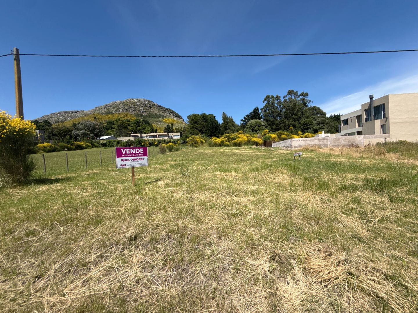 Lote en venta 800m² con vista panorámica