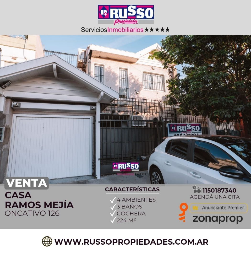 Casa en ONCATIVO 100