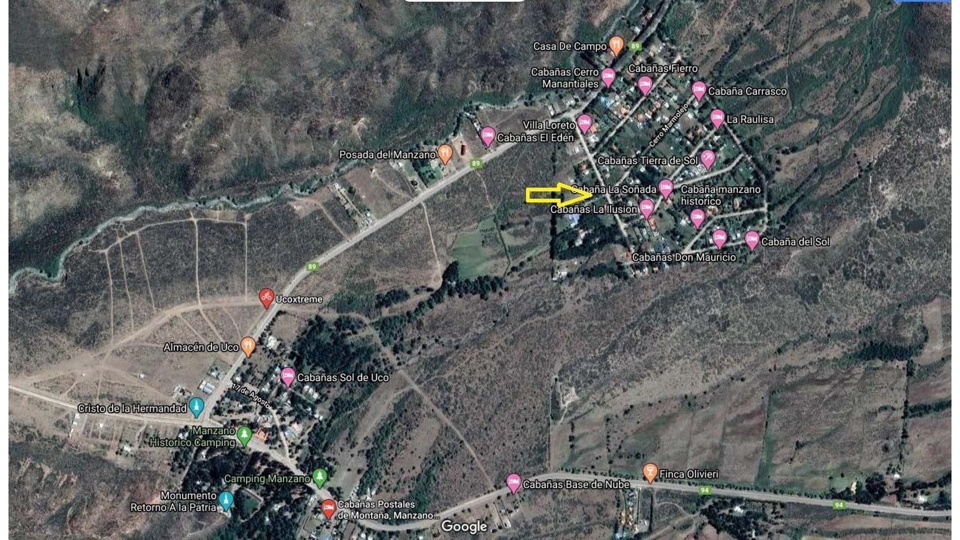 Terreno de 600 m2 , Manzano histórico, tunuyán, Mendoza