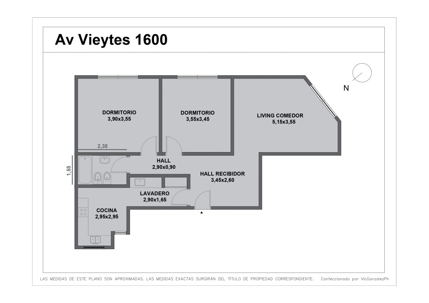Departamento en Venta en Barracas, Capital Federal