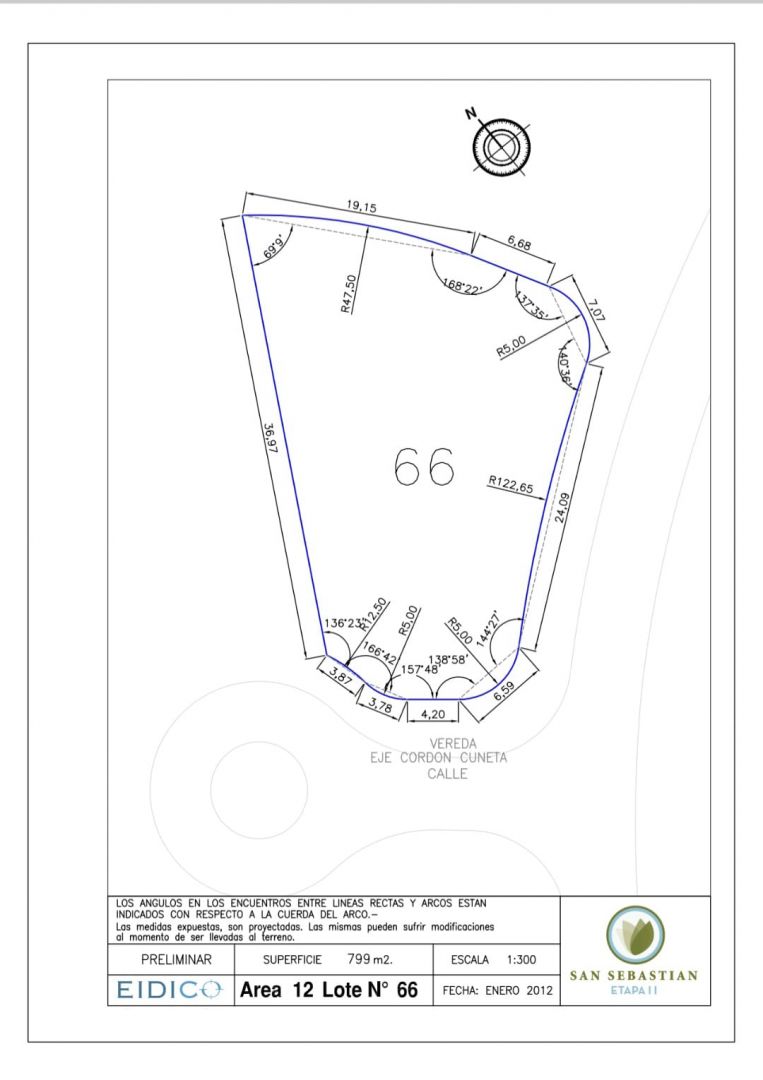 VENTA DE LOTE EN Escobar - San Sebastián - 19