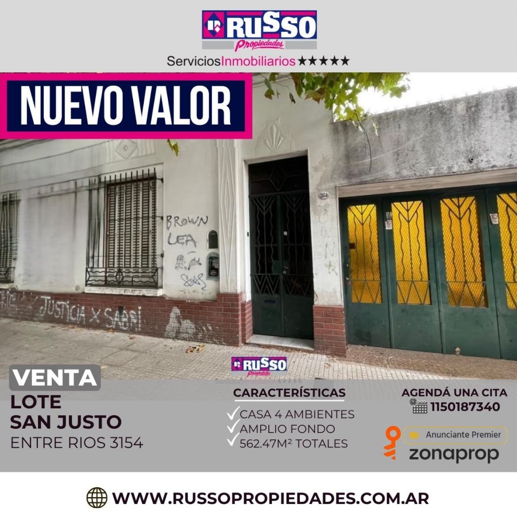 Lote en ENTRE RIOS 3100