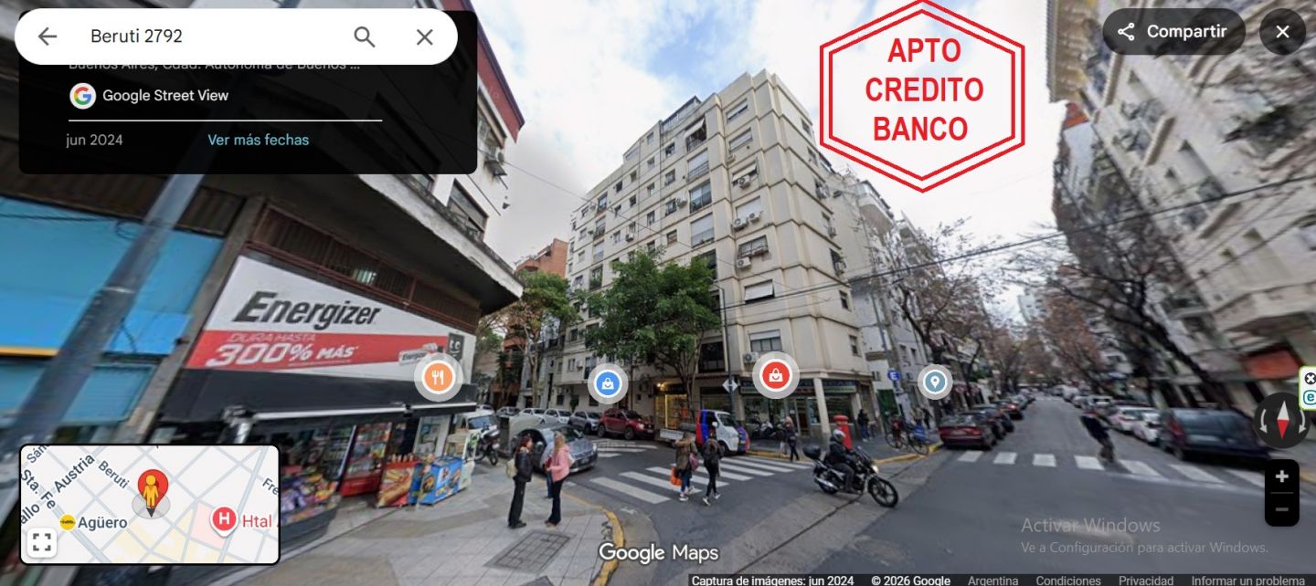 Departamento en venta Recoleta 3 ambientes