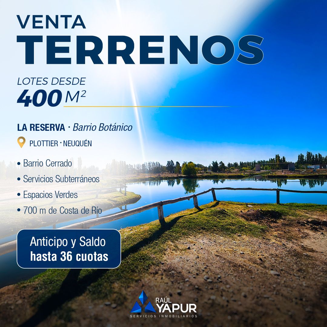 Lote en venta 