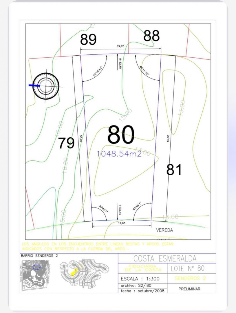 Lote en Venta en De la Costa, Buenos Aires Costa Atlantica