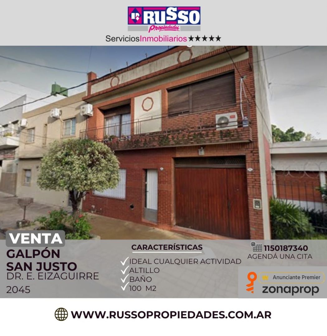 Galpon en EIZAGUIRRE, DR.  2000