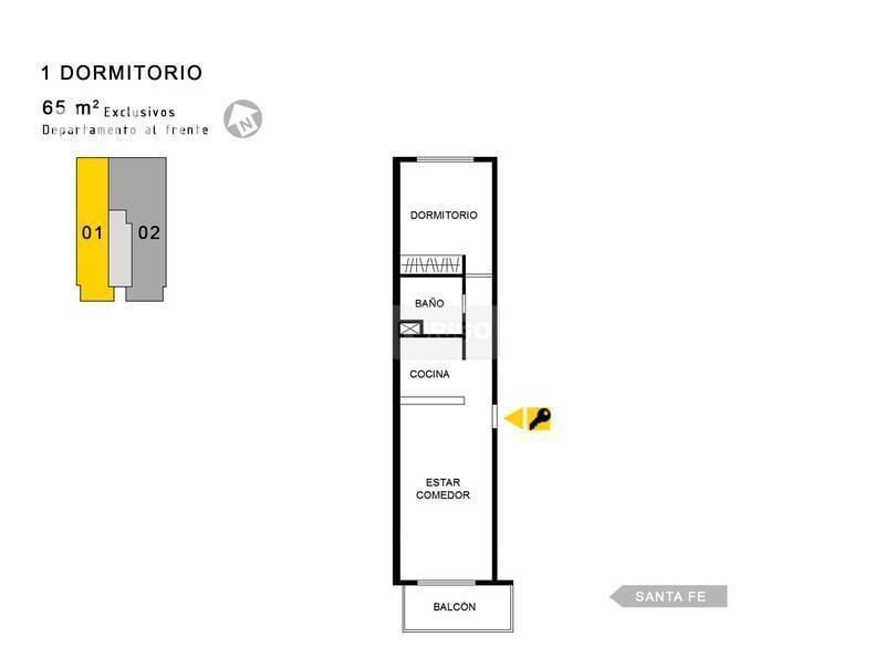 Departamento en Venta en Rosario, Santa Fe