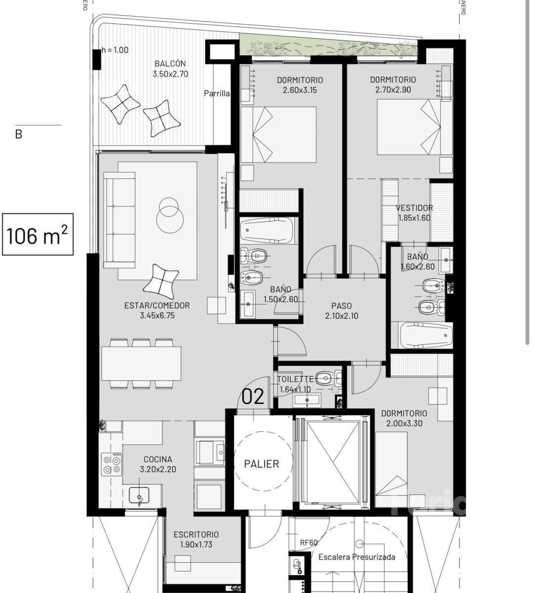 Departamento en Venta en Rosario, Santa Fe
