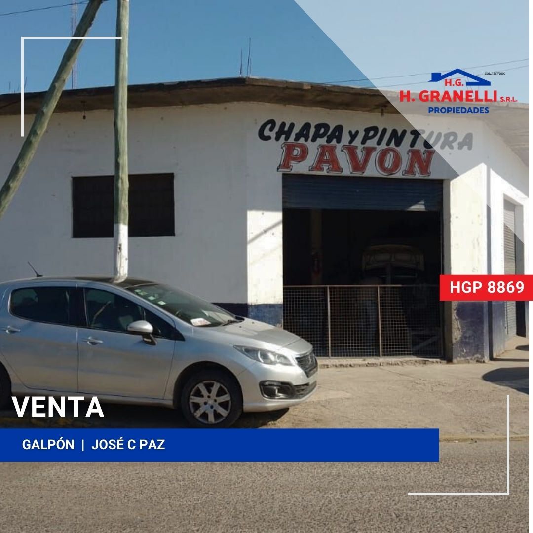 VENTA DE GALPON EN José C Paz - José C Paz - 1