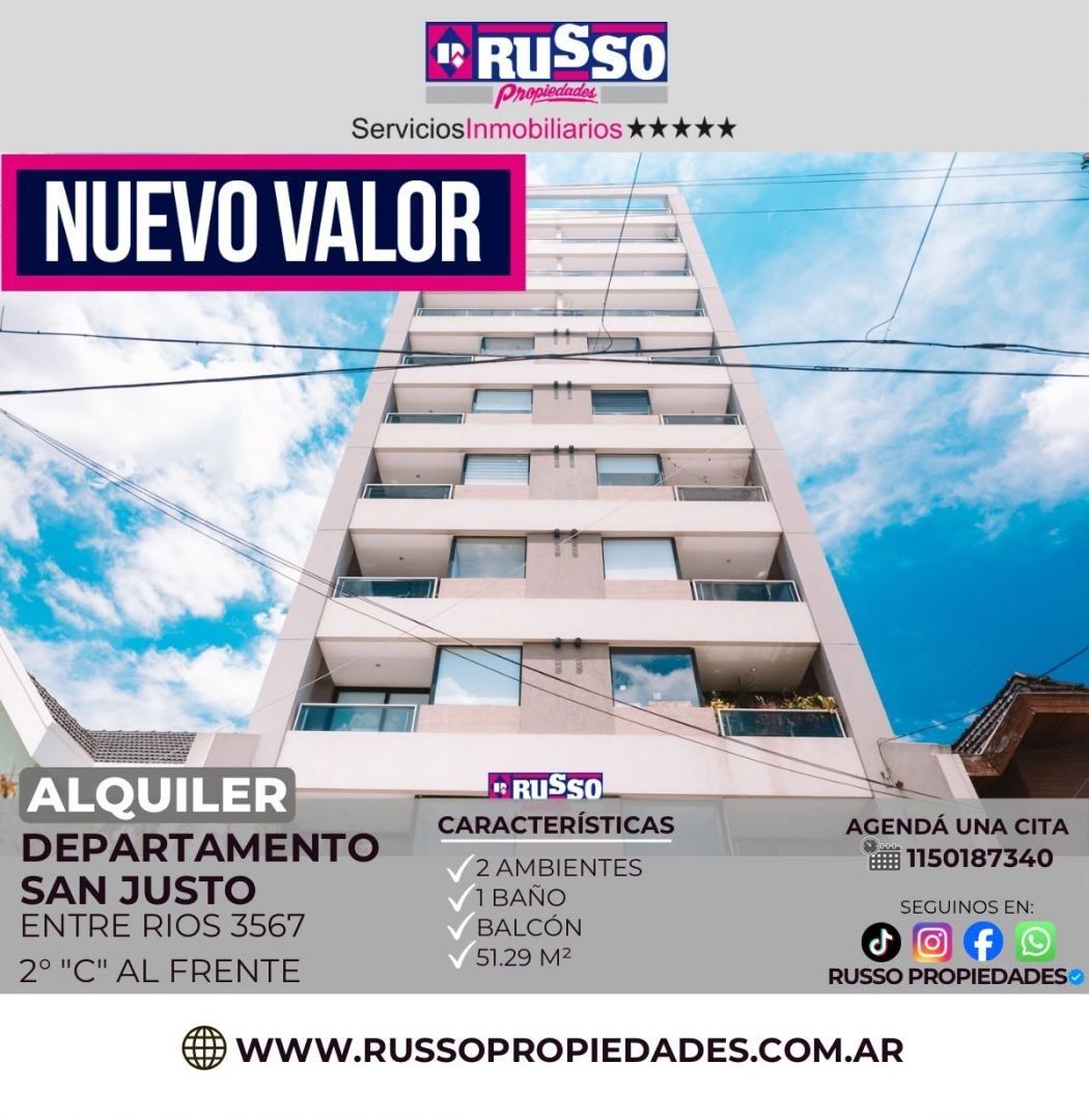 Departamento en ENTRE RIOS 3500