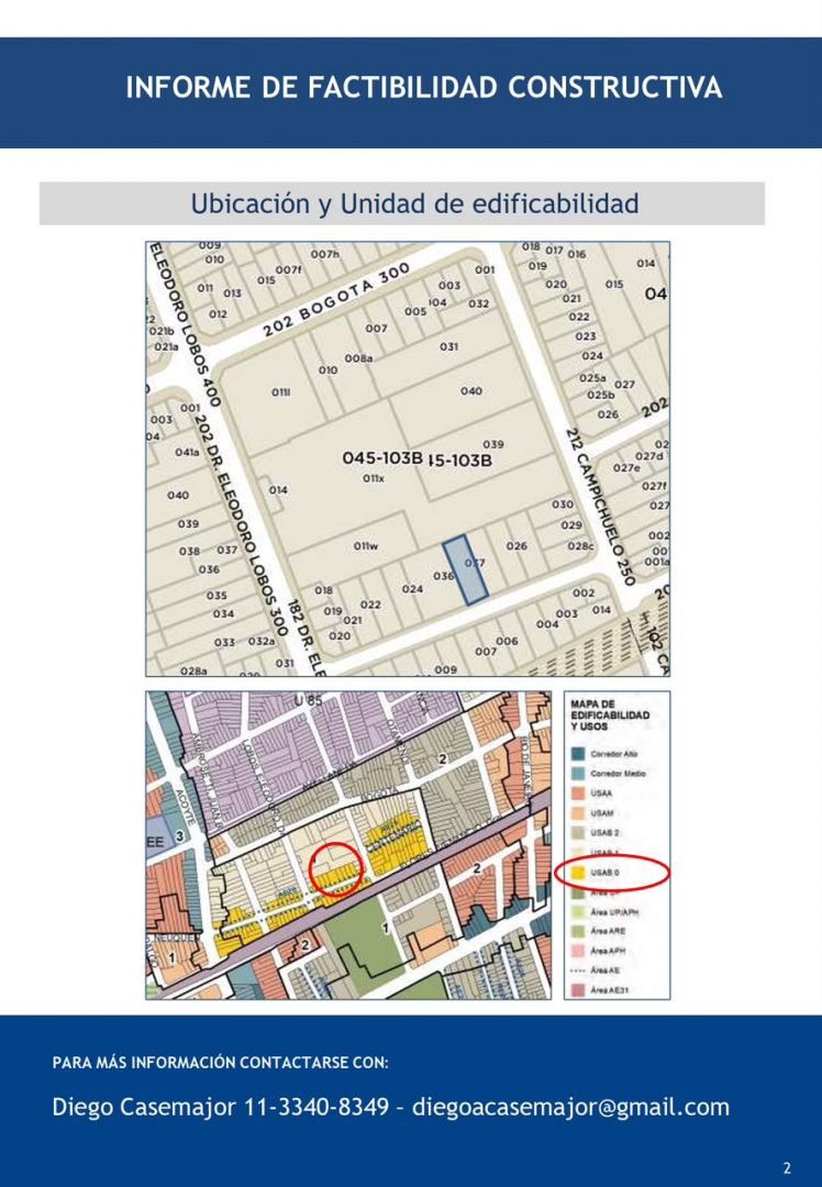 Lote en Venta en Caballito, Capital Federal