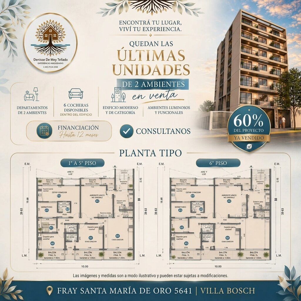 Departamento en Venta en Tres de Febrero, G.B.A. Zona Oeste