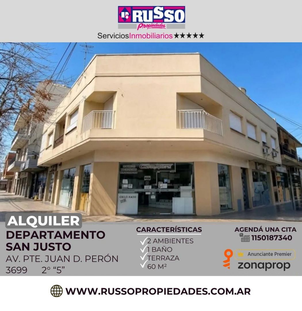 Departamento en PERON, AV. PTE.  3600