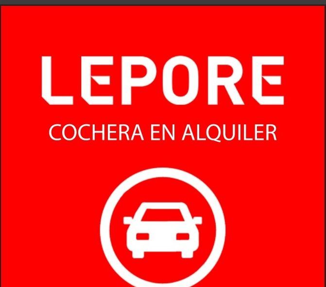 Cochera EN ALQUILER