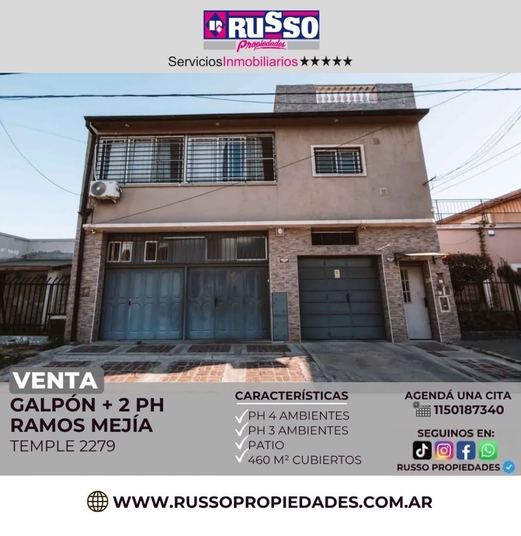Galpon en TEMPLE 2200