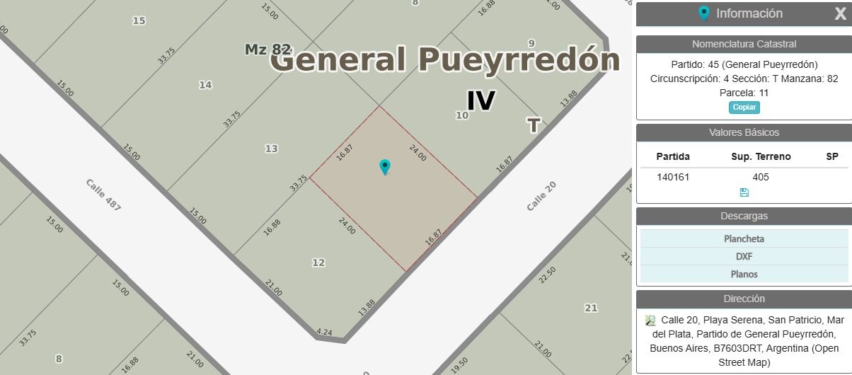 Lote en Venta en Mar del Plata, Buenos Aires Costa Atlantica