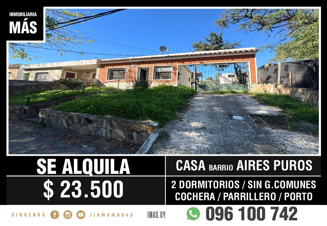 Casa EN ALQUILER