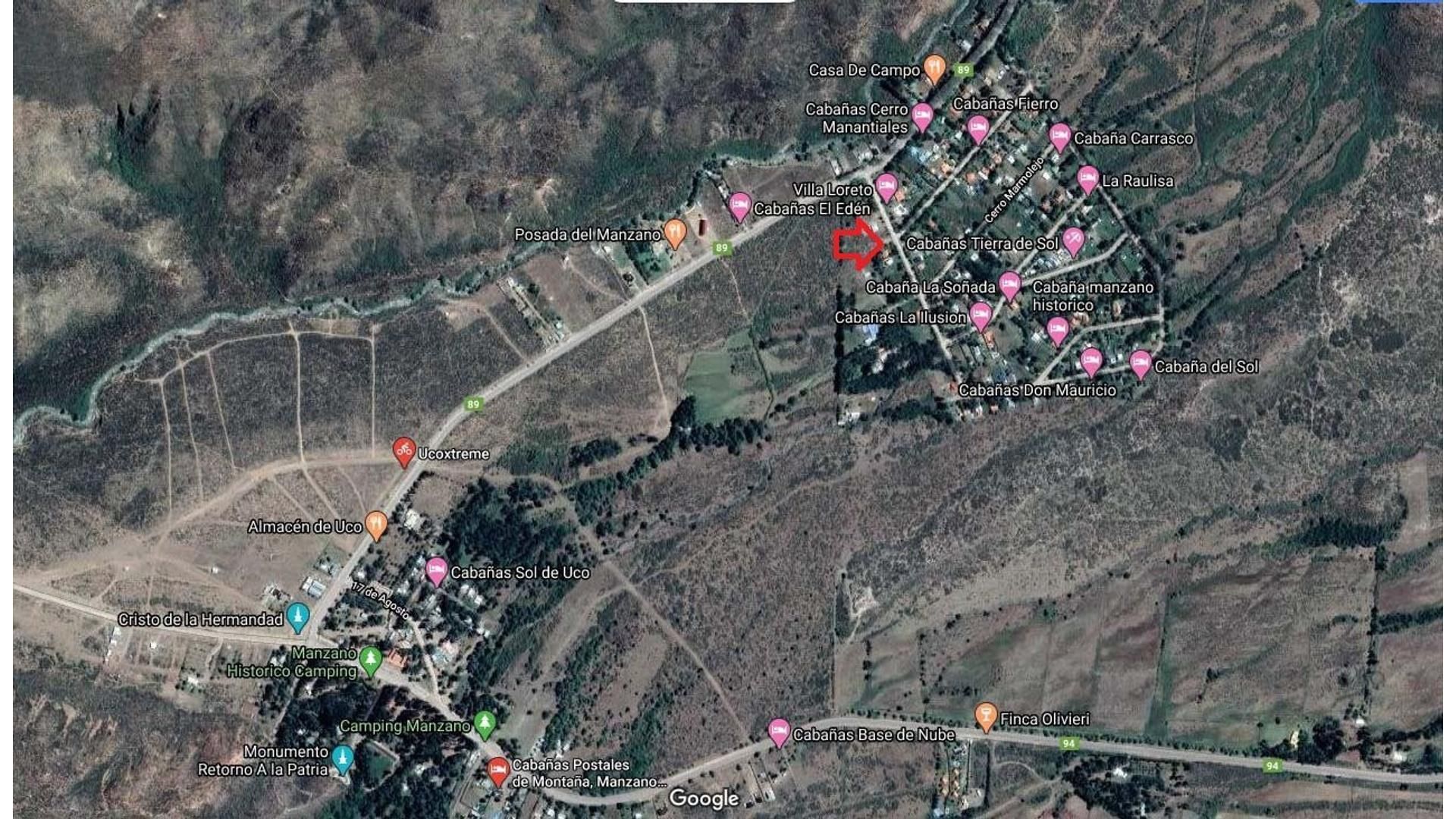 Terreno de 570 m2 , manzano histórico, tunuyán, Mendoza