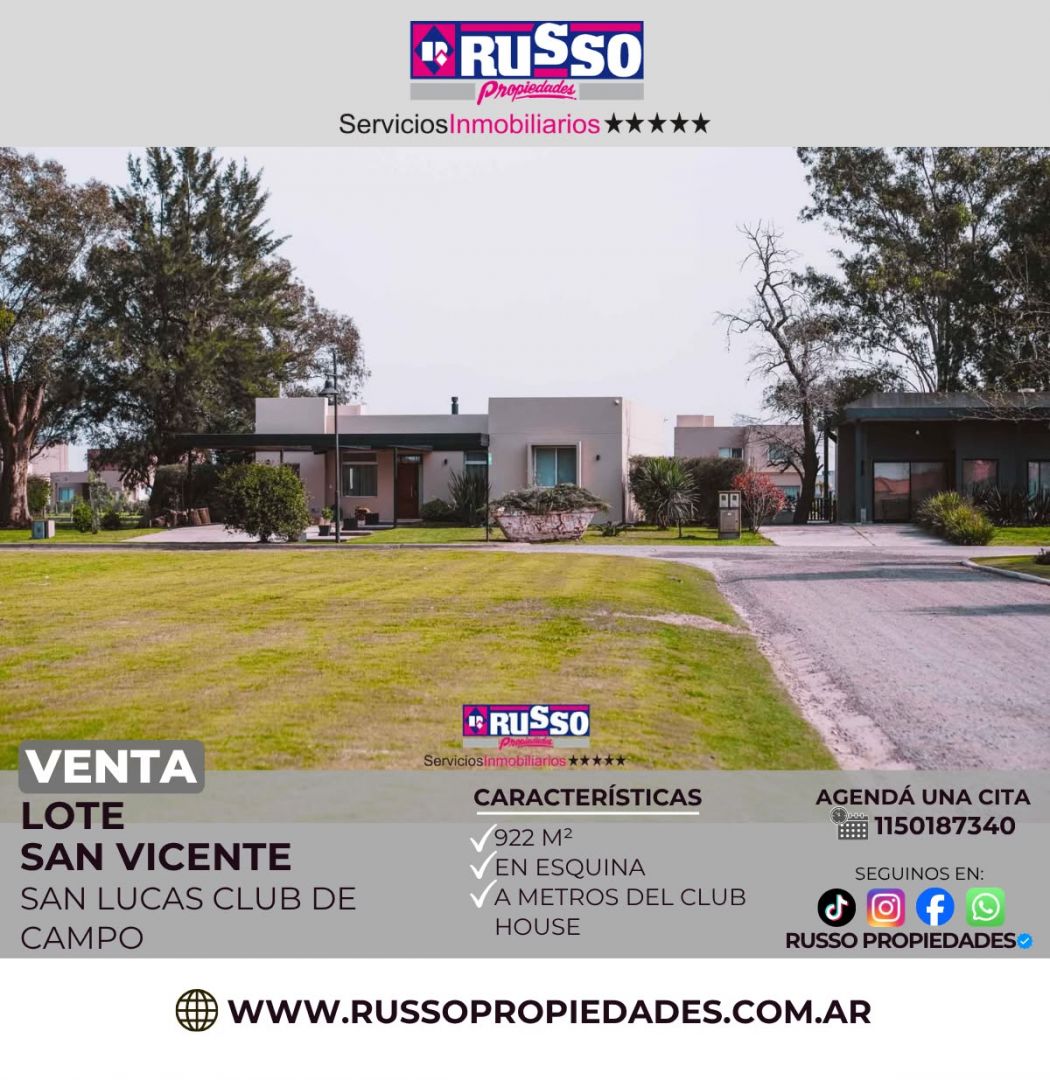 Lote en BARRIO SAN LUCAS