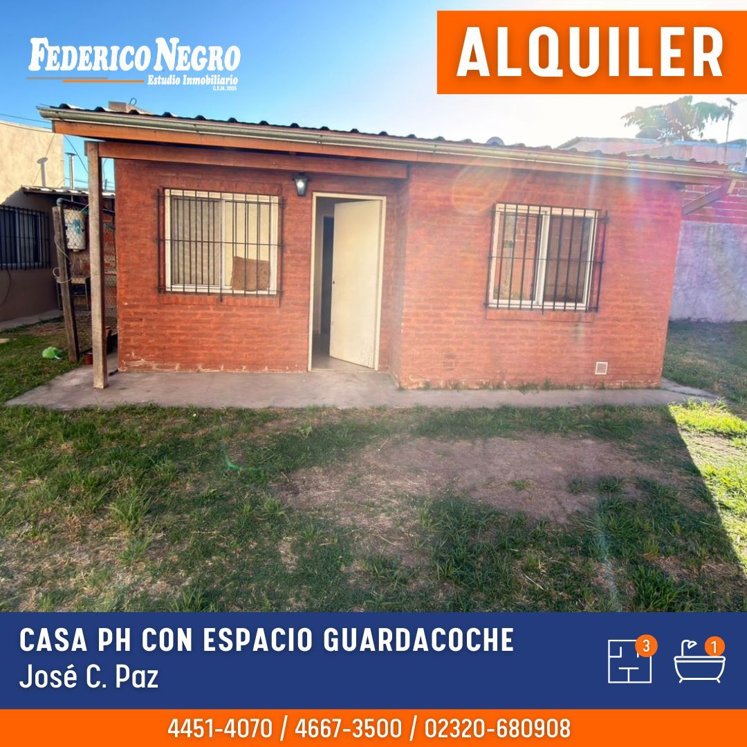 ALQUILER DE CASA EN José C Paz - 1