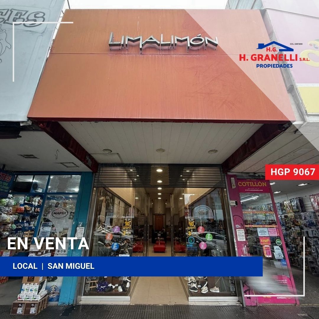 Local en venta San Miguel 
