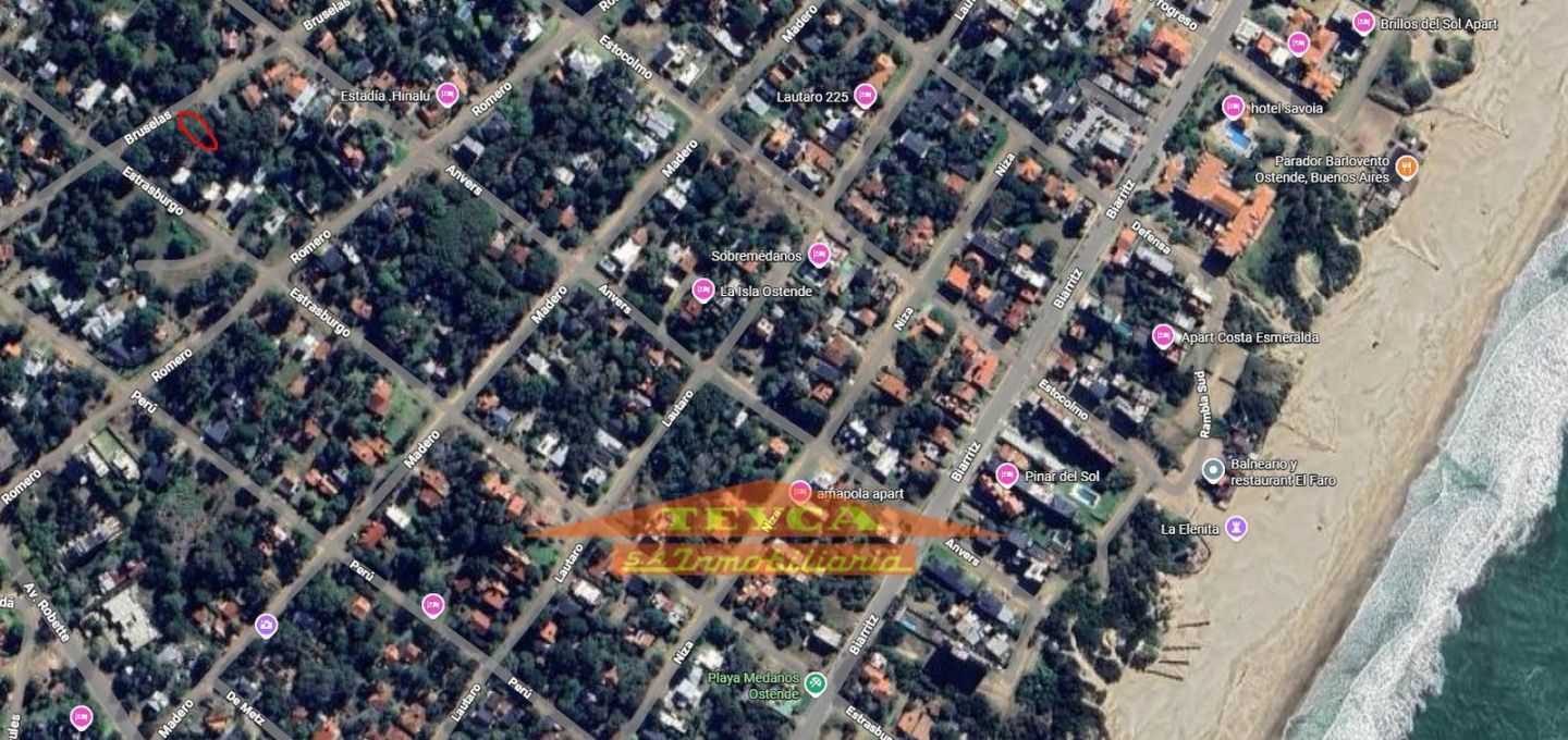 Lote en venta Mar De Ostende 0 ambientes